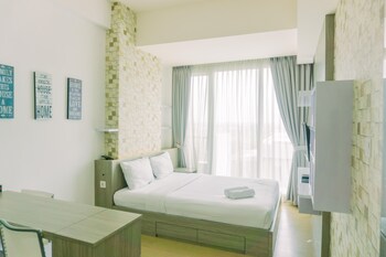 cozy living studio apartment tree park city bsd
