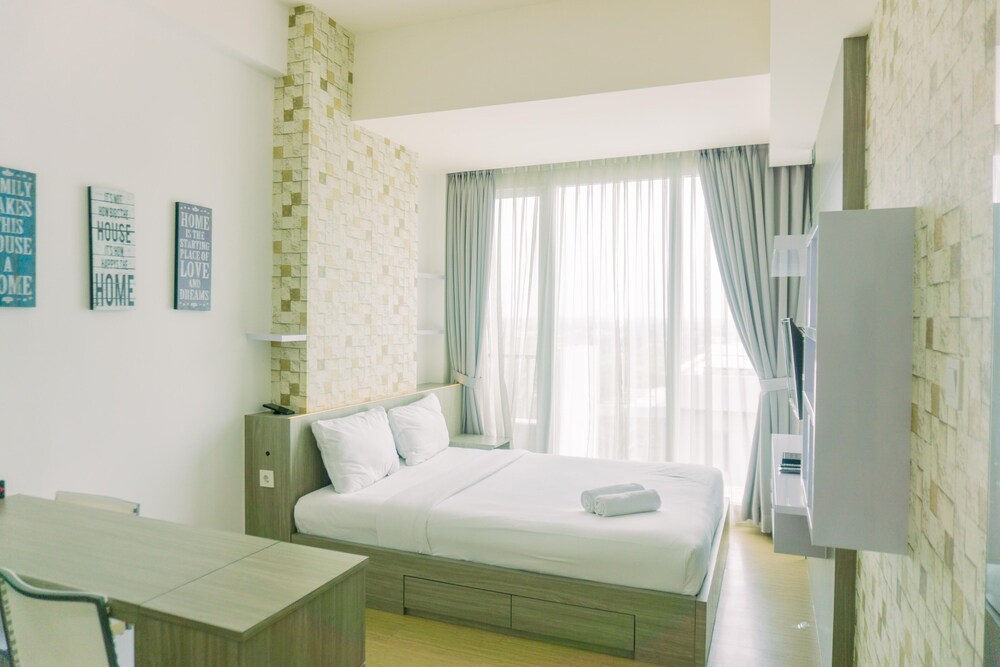 cozy living studio apartment tree park city bsd