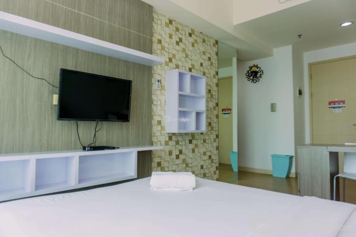 cozy living studio apartment tree park city bsd