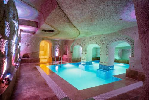 cappadocia inans cave and swimming pool hot