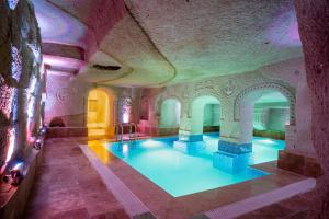cappadocia inans cave and swimming pool hot