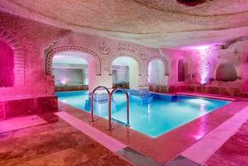 cappadocia inans cave and swimming pool hot