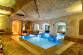 cappadocia inans cave and swimming pool hot