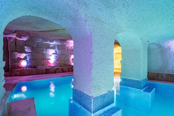 cappadocia inans cave and swimming pool hot