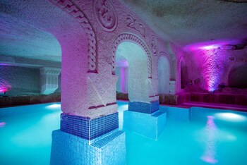 cappadocia inans cave and swimming pool hot