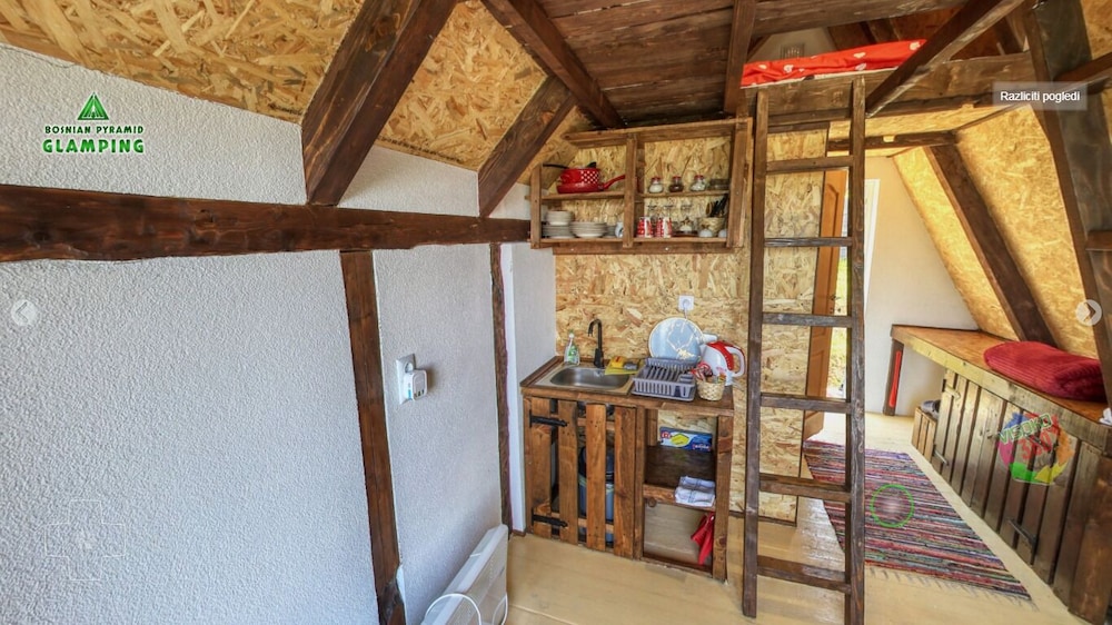 bosnian pyramid glamping