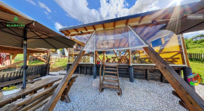 bosnian pyramid glamping