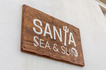 santa sea and sun