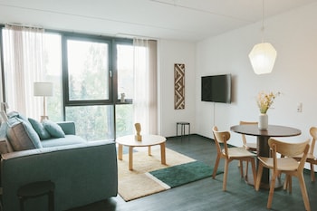 by the forest into this place