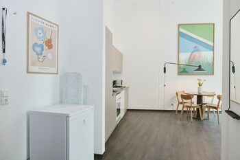 by the forest into this place