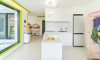 baekya pool villa and kids