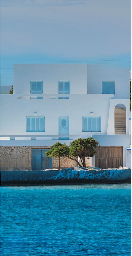 milos aquabliss beachfront villa