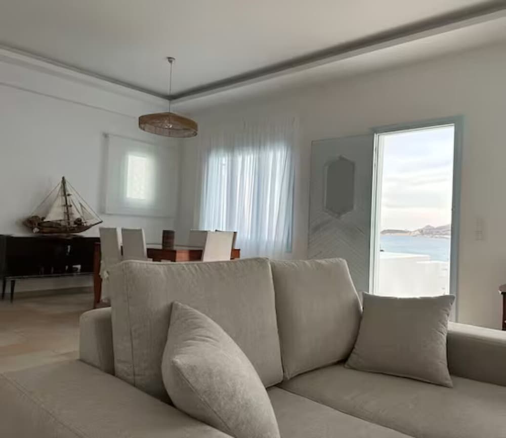 milos aquabliss beachfront villa