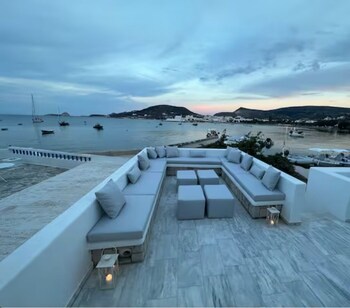 milos aquabliss beachfront villa