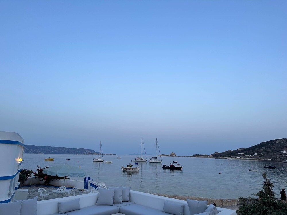 milos aquabliss beachfront villa