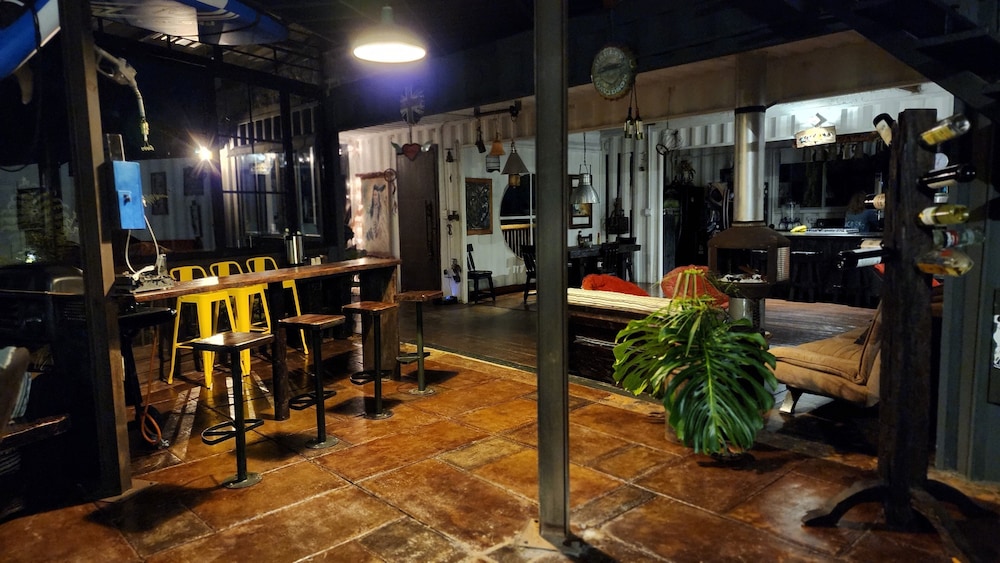 container and hobbit glamping