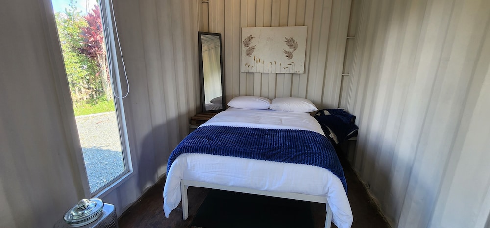 container and hobbit glamping
