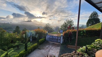 container and hobbit glamping