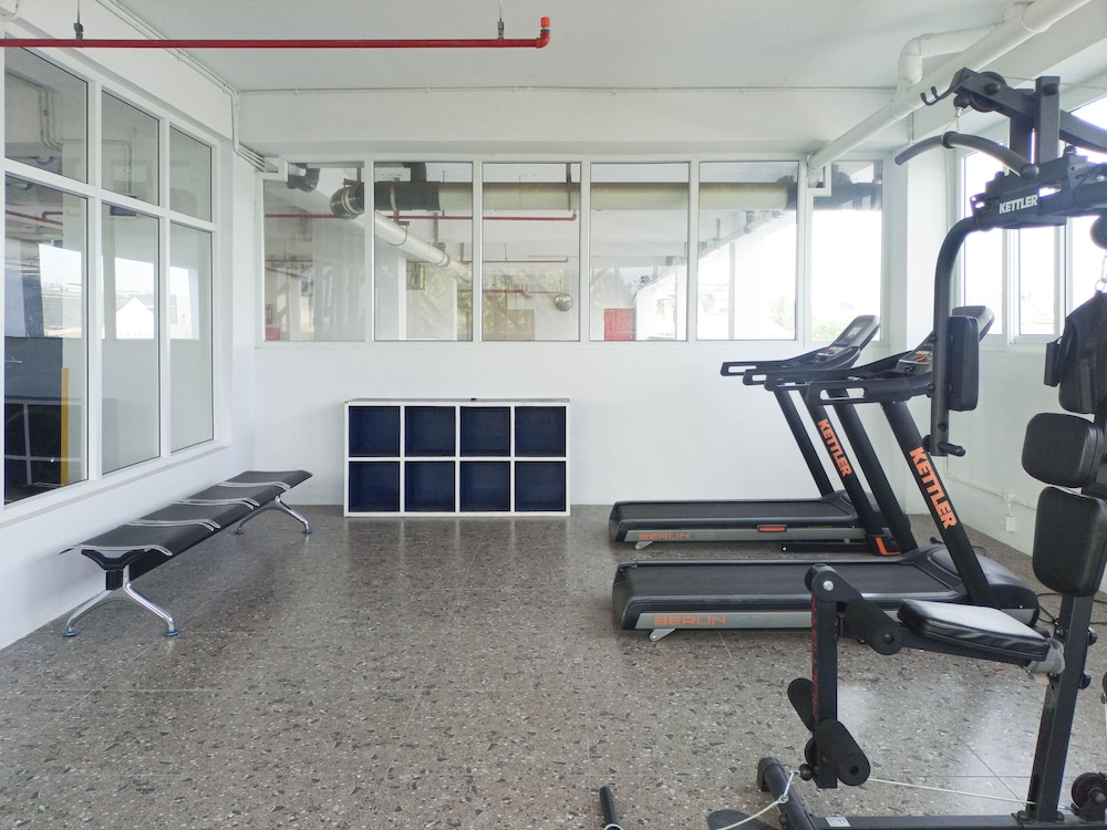 tranquil and comfort studio at de prima apartment