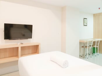 tranquil and comfort studio at de prima apartment