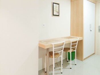 tranquil and comfort studio at de prima apartment