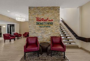 red roof inn painted post