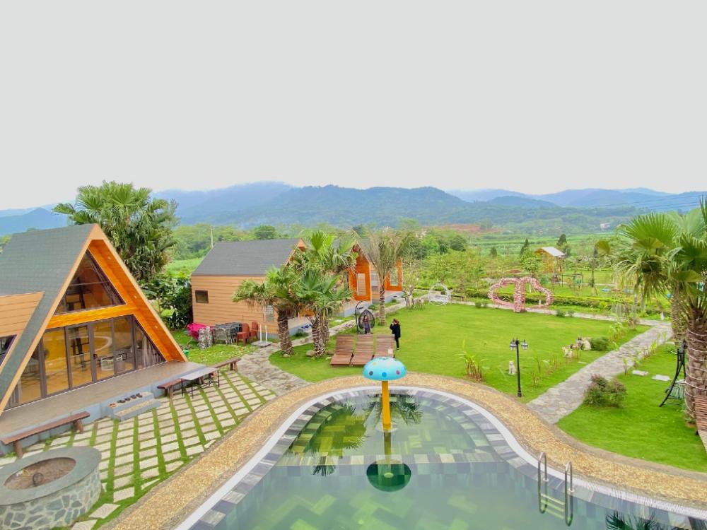 hoang yen garden ba vi