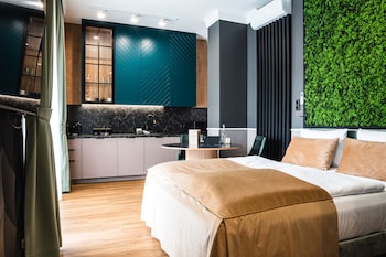 aparthotel green concrete