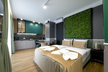 aparthotel green concrete