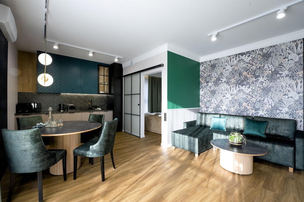 aparthotel green concrete