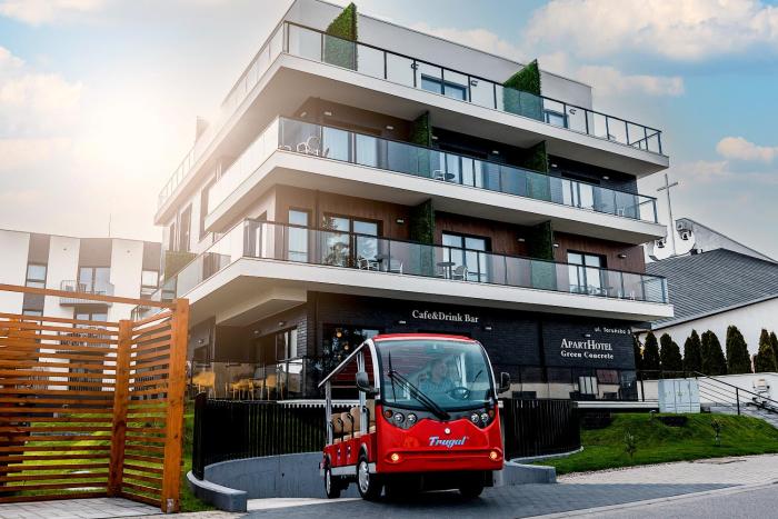 aparthotel green concrete