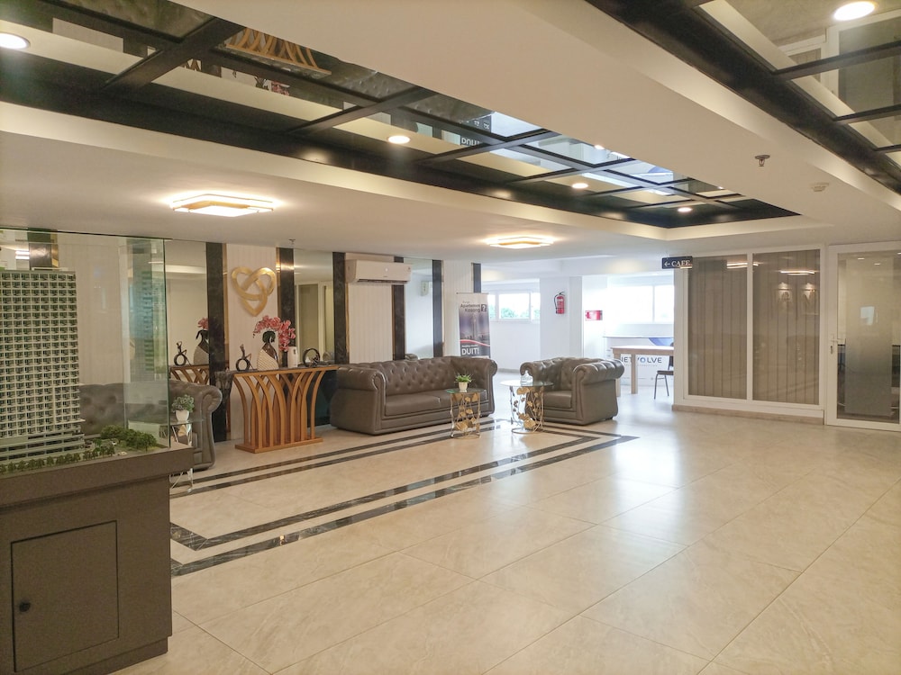 modern designed studio at de prima apartment