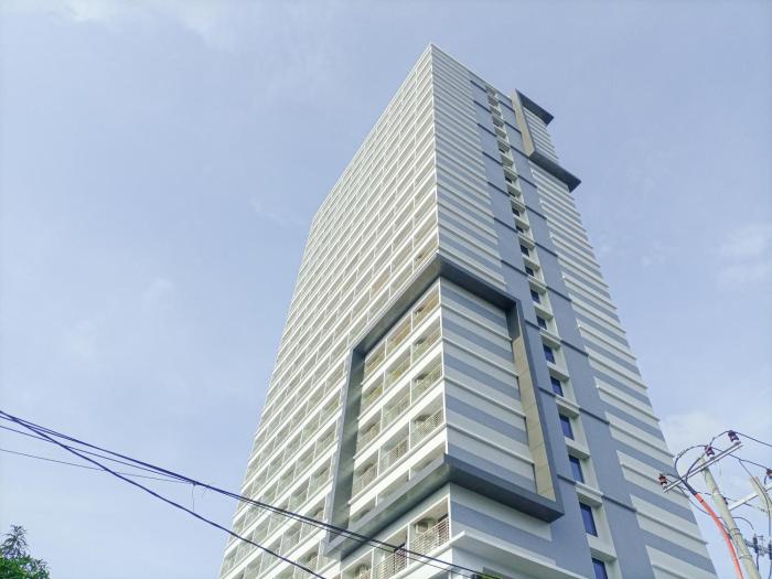 modern designed studio at de prima apartment