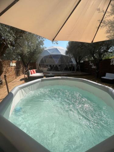 bubble glamping sicily