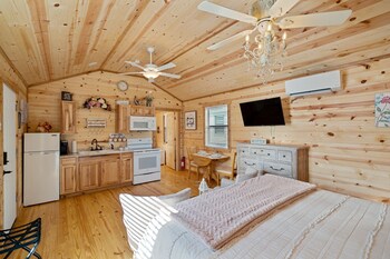 fancy cabin right on main st
