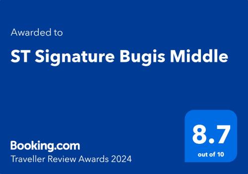 st signature bugis middle