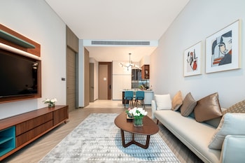 shan zhi ye serviced apartment hotel houjie wanda plaza liaoxia subway station