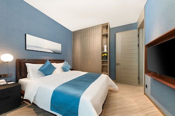 shan zhi ye serviced apartment hotel houjie wanda plaza liaoxia subway station