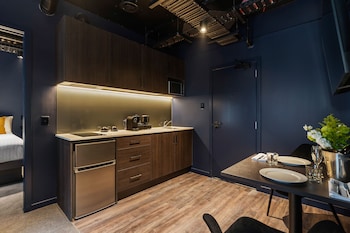 abstract hotel and residences