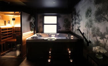 abstract hotel and residences