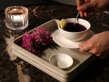 abstract hotel and residences