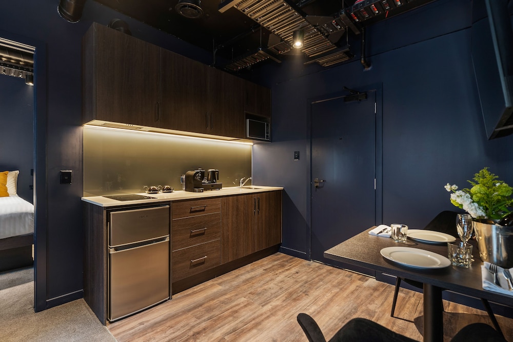 abstract hotel and residences