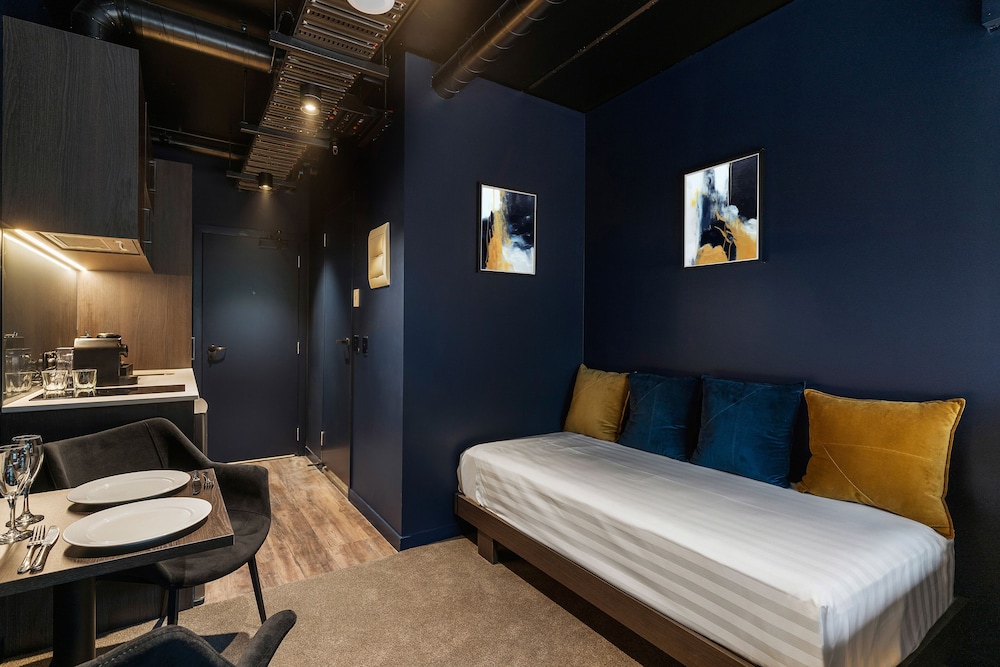 abstract hotel and residences