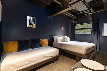 abstract hotel and residences