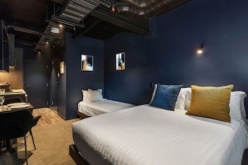 abstract hotel and residences