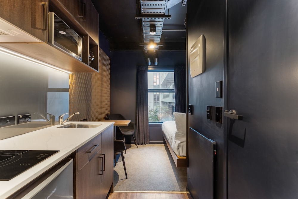 abstract hotel and residences