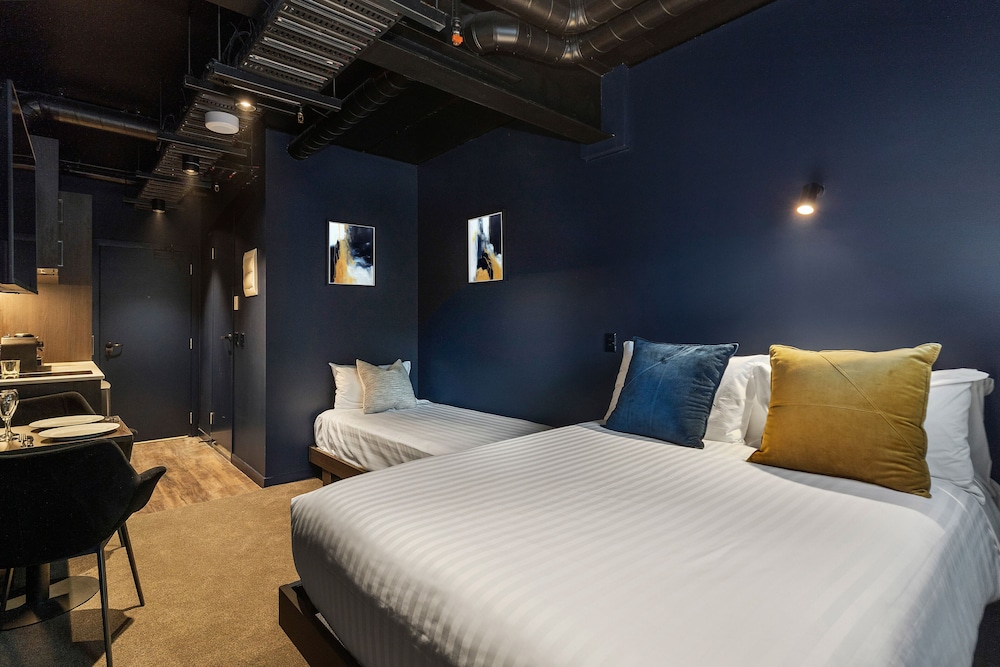 abstract hotel and residences