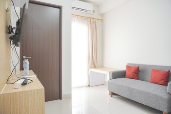 comfy and homey 2br transpark cibubur apartment