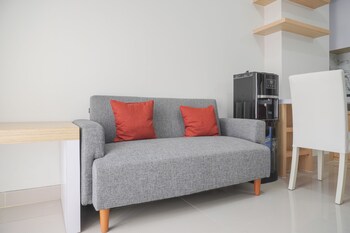 comfy and homey 2br transpark cibubur apartment