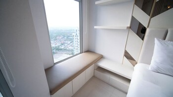 comfy studio no kitchen apartment at benson supermall mansion